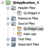 NetBeans project folder structure